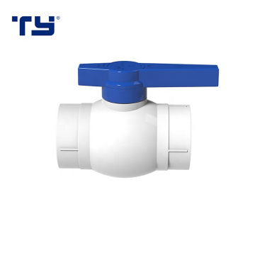 Plastic 1" upvc long handle high pressure ball valve